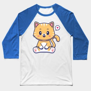 Feline Love: Sweet Charm in Every Purr Baseball T-Shirt